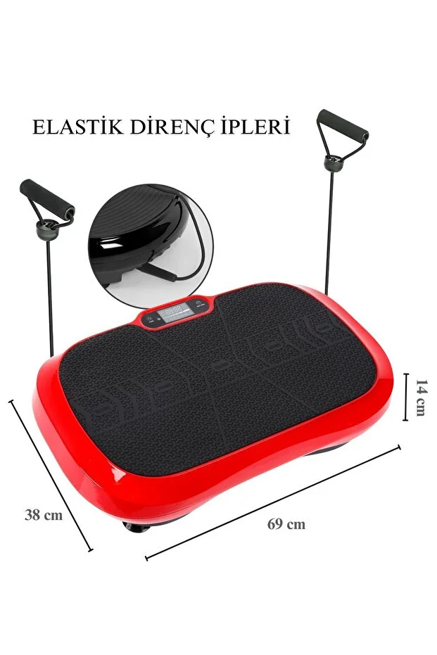 Yui Vs5 Max 2d Xxl Vibration Plate Hoparlör-kumandalı Yüksek Titreşimli Zayıflama Aleti-150 Kg Taşıma